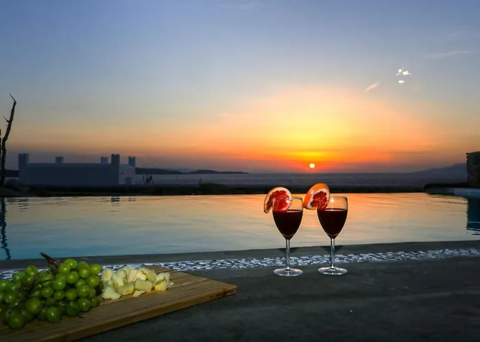 Cycladic Breeze With Private Pool Villa Mykonos Town